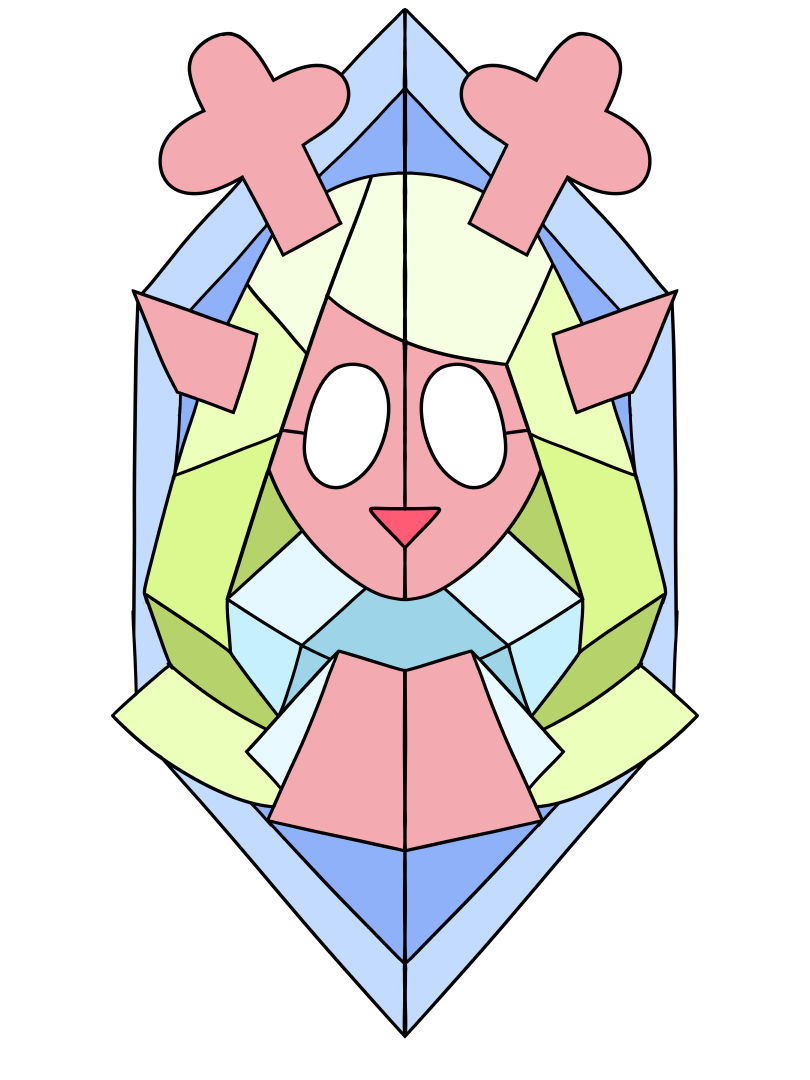 stained glass asset i made